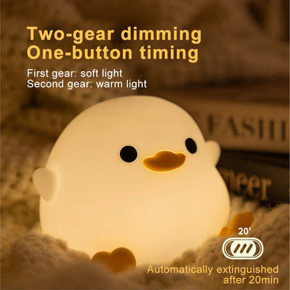 Soft Lamp, Cute Lamp Duck, Lamp Duckie, Relax, Sleep and Reading