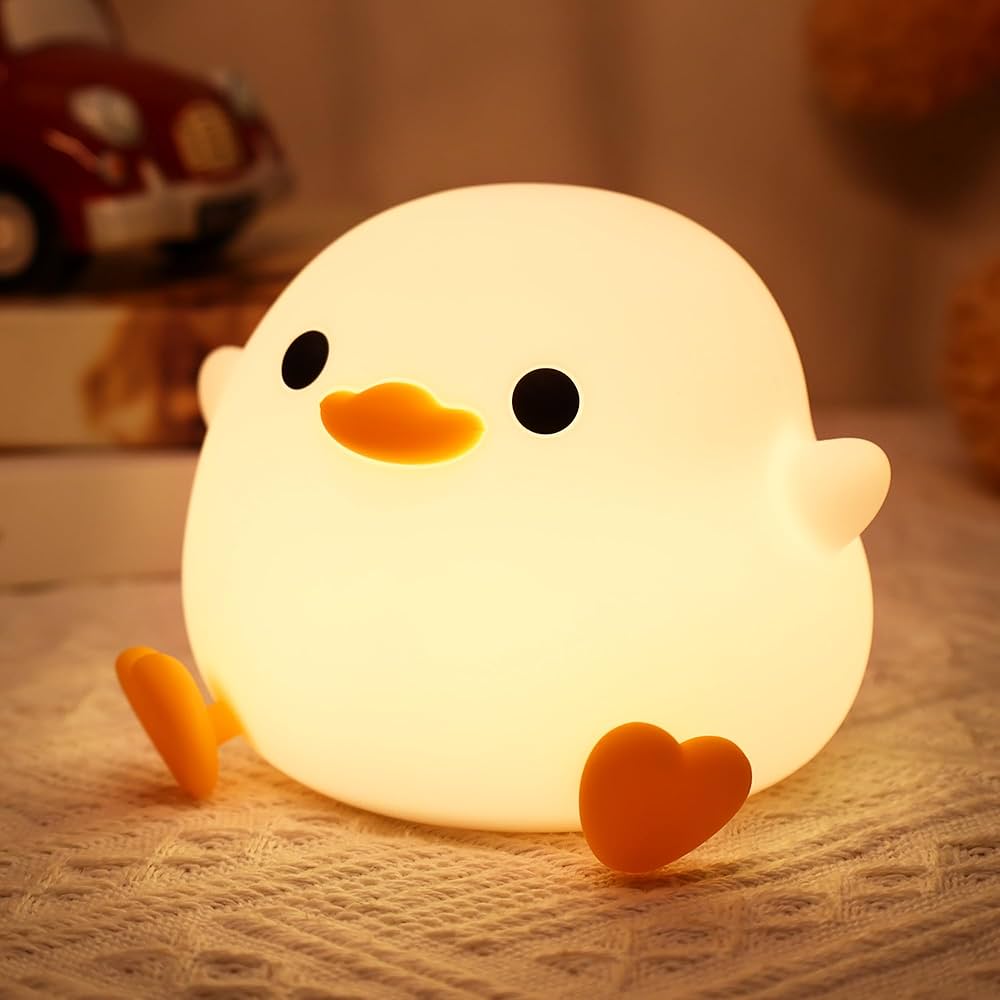 Soft Lamp, Cute Lamp Duck, Lamp Duckie, Relax, Sleep and Reading